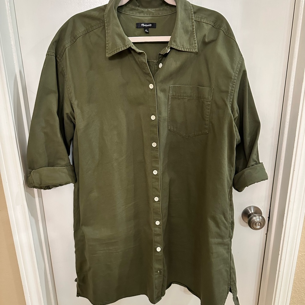 Madewell shirt dress